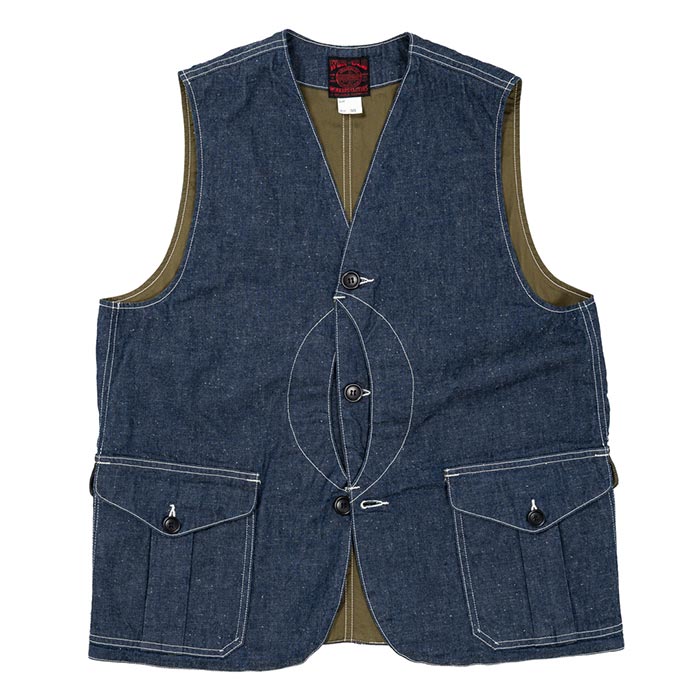 ワーカーズ WORKERS クルーザーベスト デニム Cruiser Vest