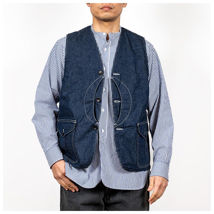 ワーカーズ WORKERS クルーザーベスト デニム Cruiser Vest ワーカーズ WORKERS クルーザーベスト デニム Cruiser Vest