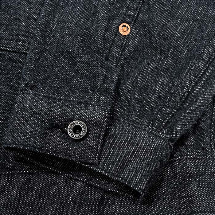ワーカーズ WORKERS 13.75oz ブラックデニム ジャケット 1st ワーカーズ WORKERS 13.75oz ブラックデニム ジャケット 1st
