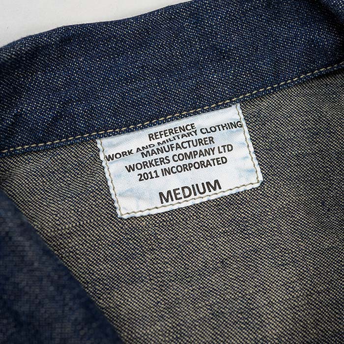 ワーカーズ WORKERS 10oz デニム P-47 ジャケット Mod Jacket ワーカーズ WORKERS 10oz デニム P-47 ジャケット Mod Jacket